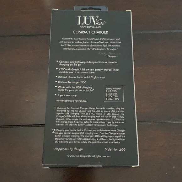 Compact Portable Charger - Picture 2 of 3